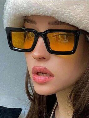 Vintage Rectangle Sunglasses